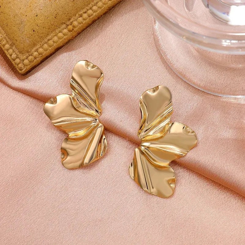 Leaf Stud Earrings