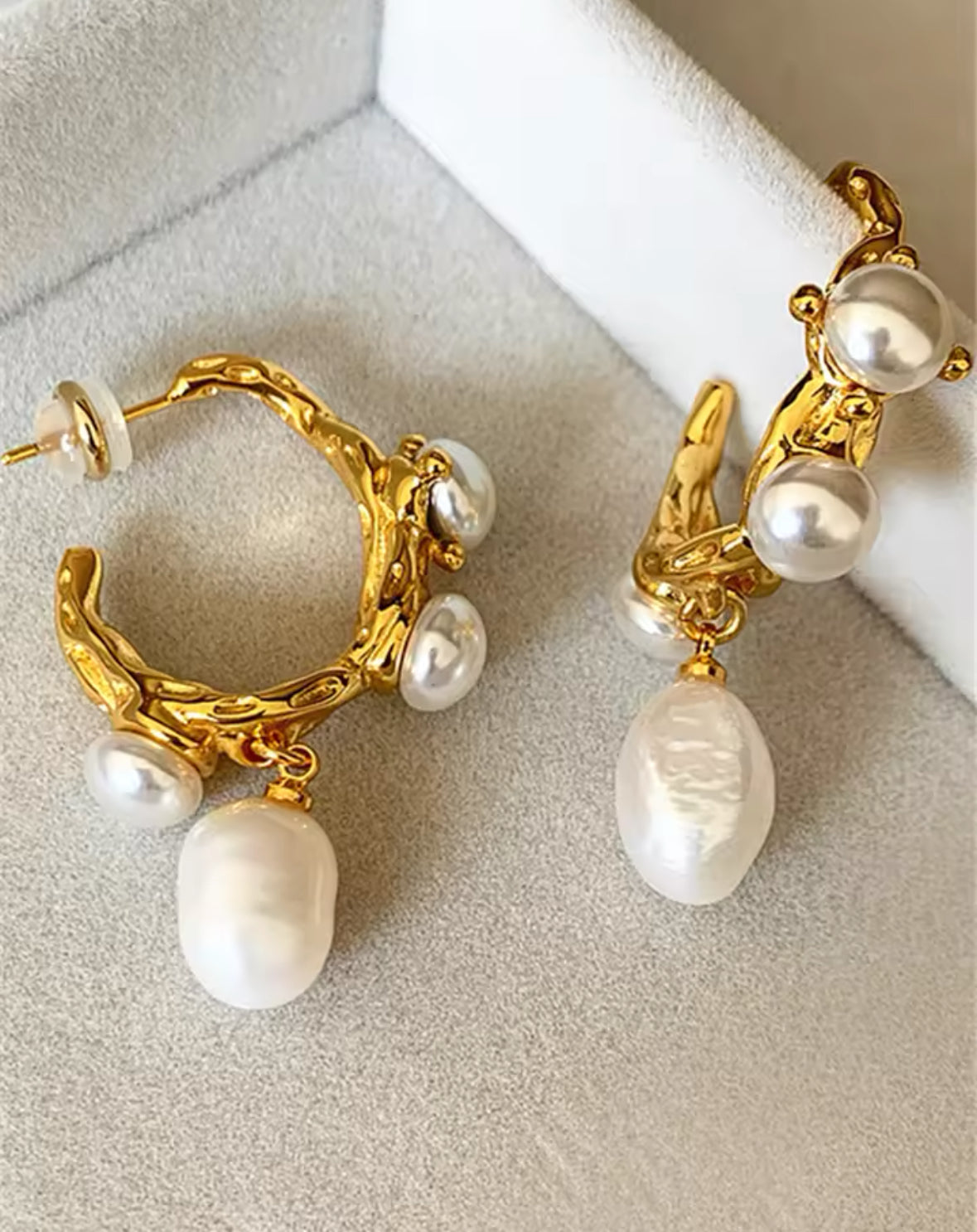 Baroque Pearls Earrings