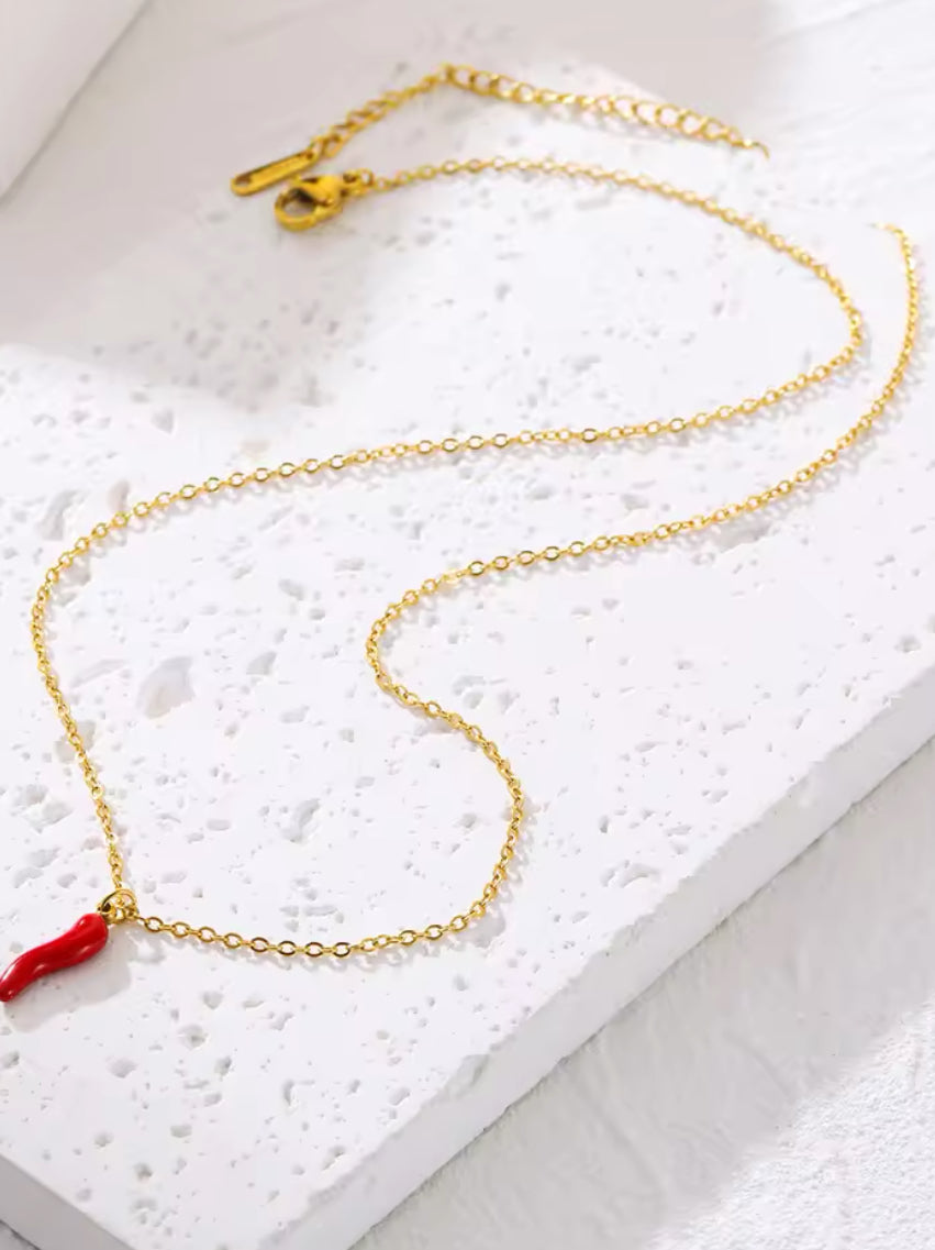 Hot Pepper Necklace