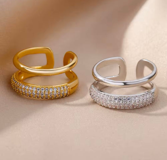 Open Zirconia Ring