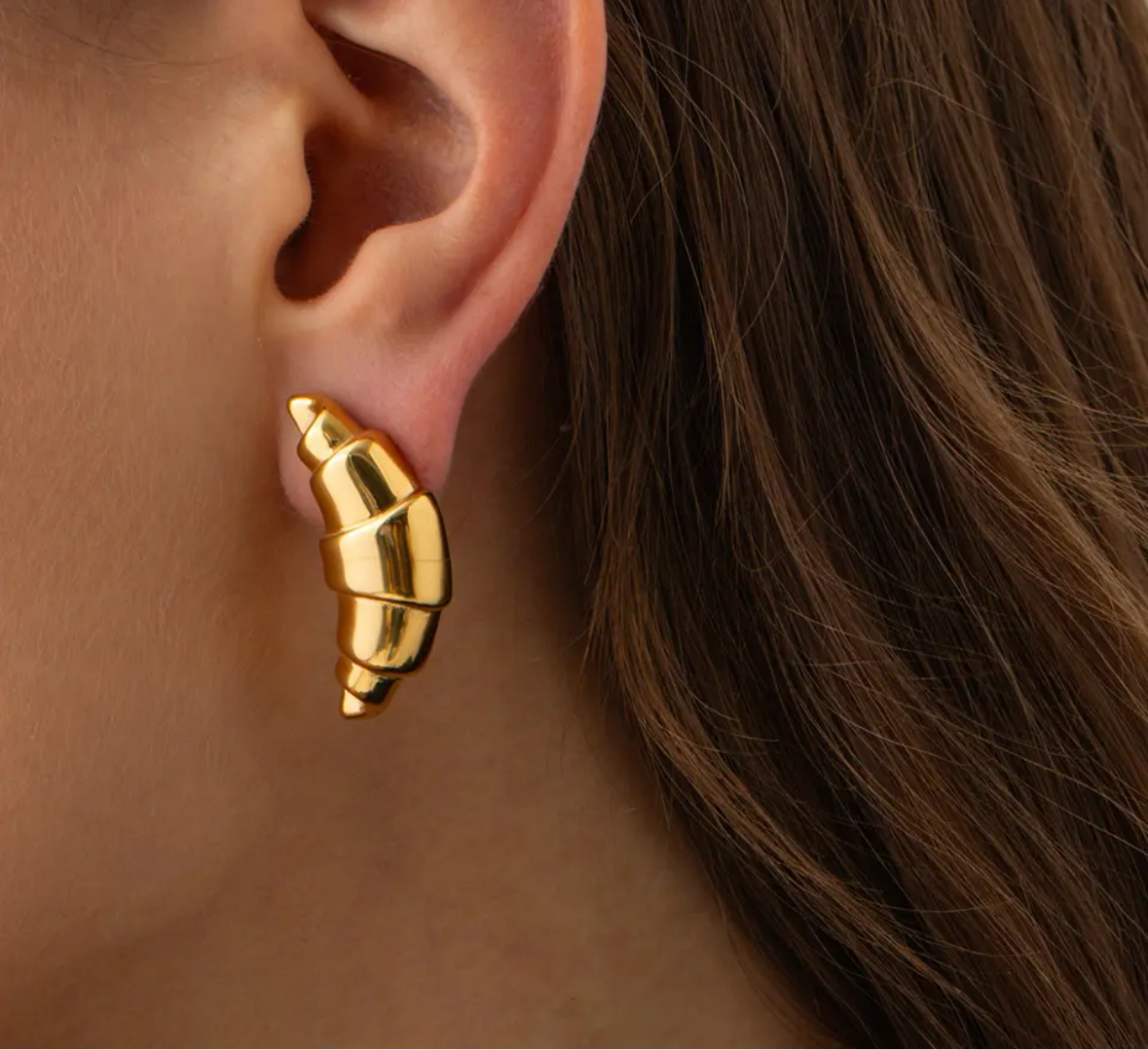 Croissant Earrings