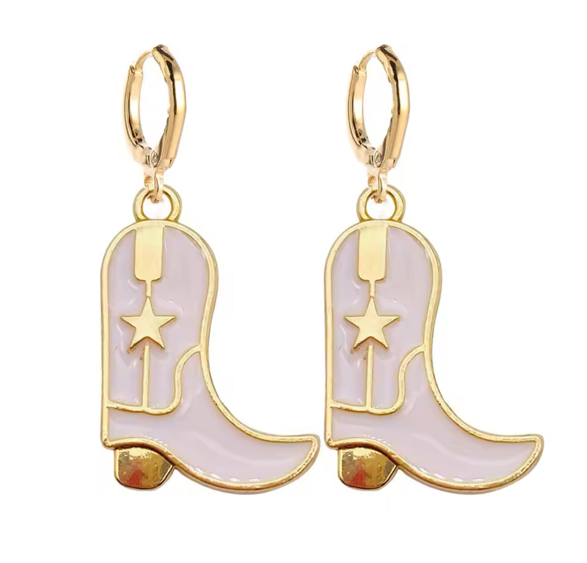 Cowboy Boot and Hat Earrings