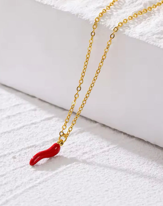 Hot Pepper Necklace