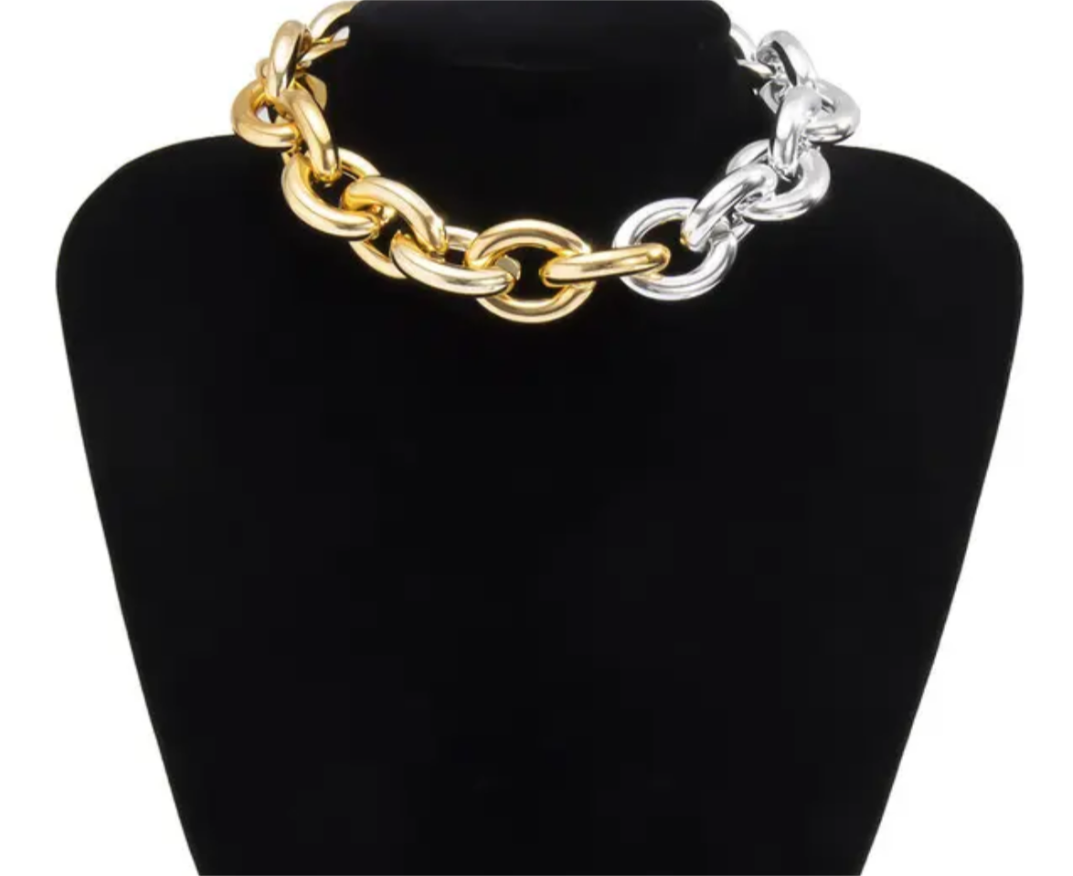 Mixed Metal Choker