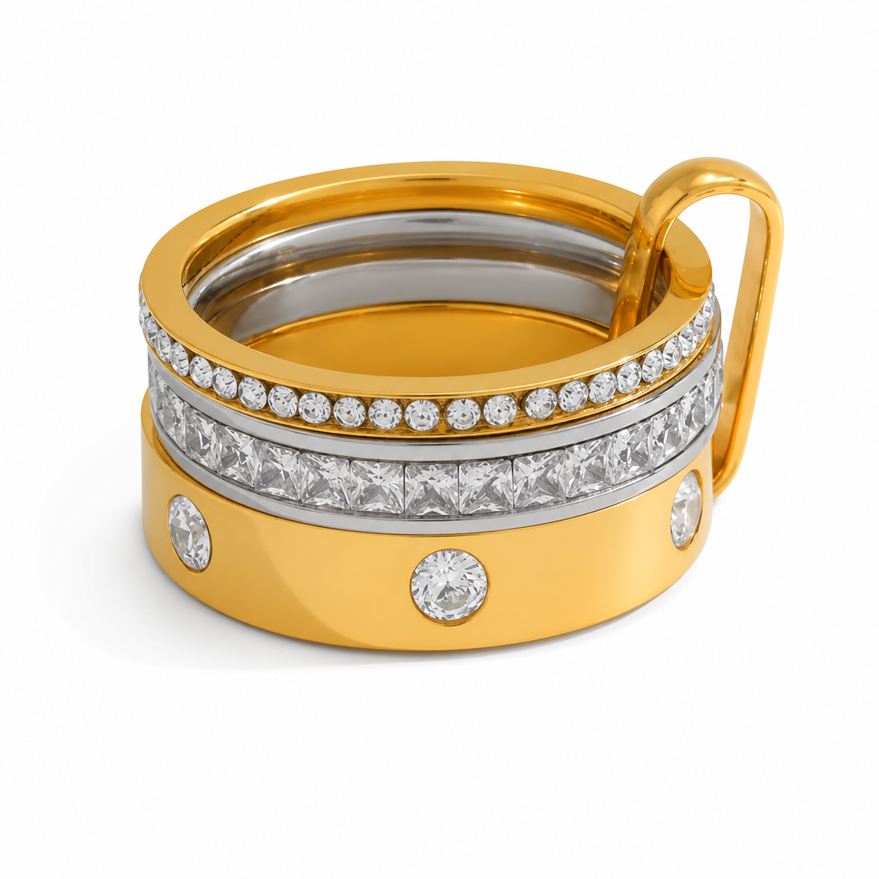 The Rhinestone Roads Ring