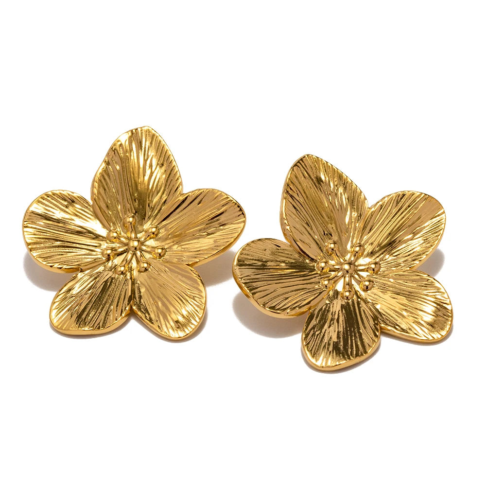 Flower Stud Earrings