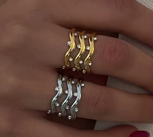 3 LAYERED RING