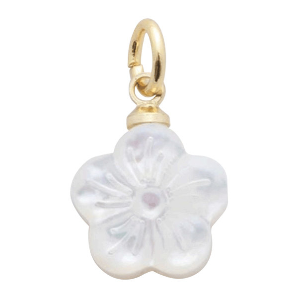 Pearl Flower Charm