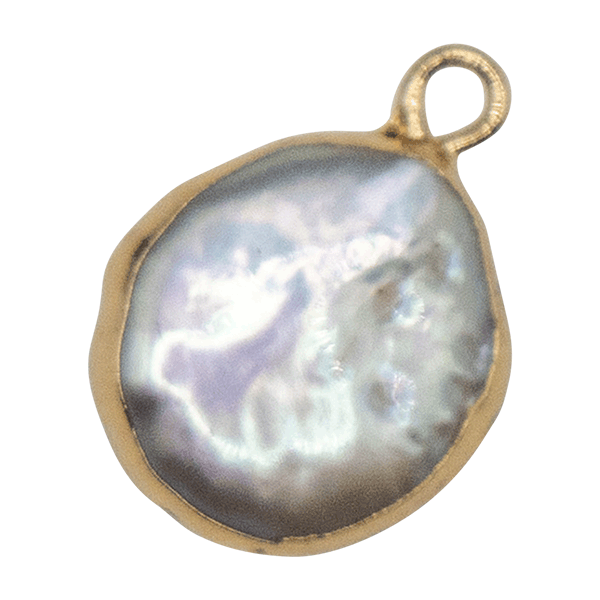 Pearl Gold Charm